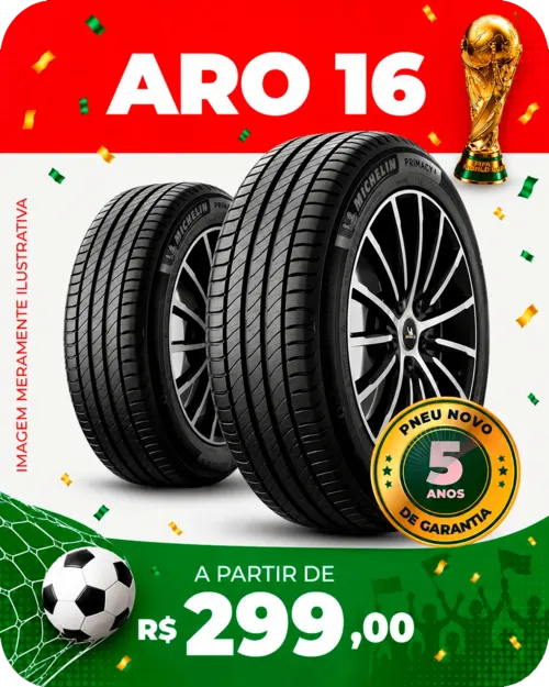 Pneu Aro 16 em EPTG / Vicente Pires